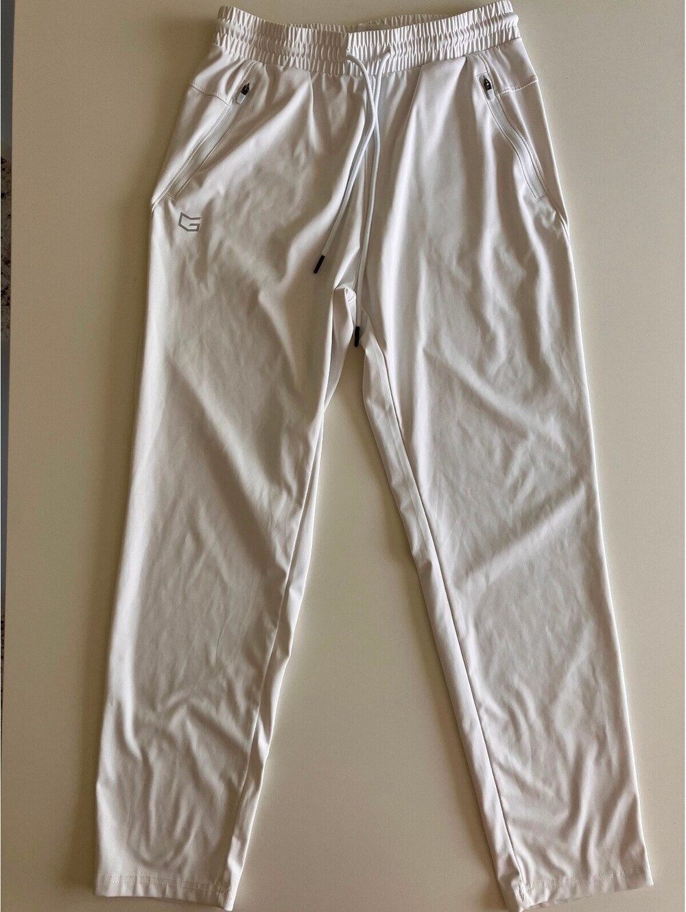 G/FORE Men's White Golf Performance Pants Size S